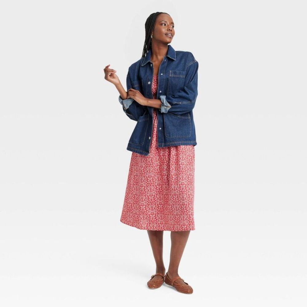 Universal Thread Blue Denim Jacket - Picture 3 of 3